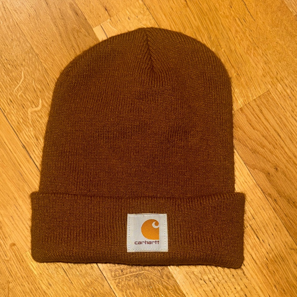 Carhartt Classic Knit Hat in Rich Brown
